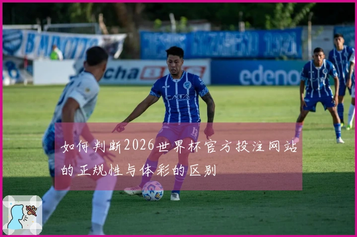 如何判断2026世界杯官方投注网站的正规性与体彩的区别