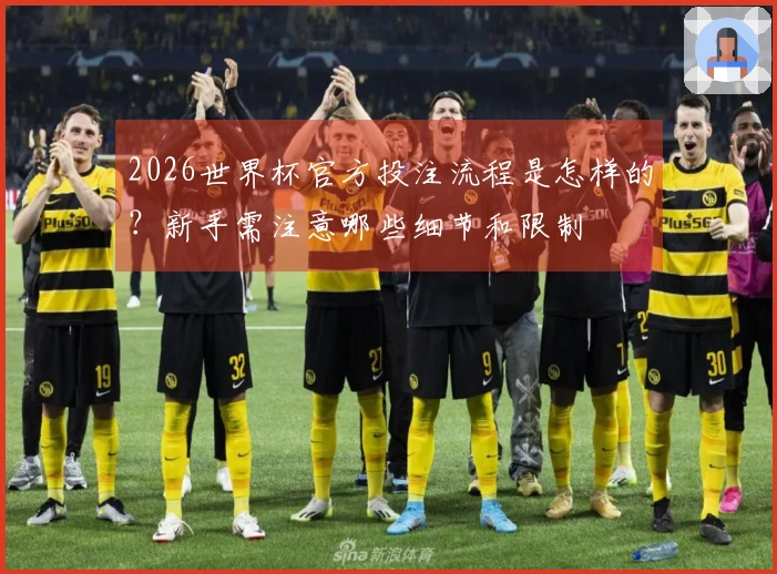 2026世界杯官方投注流程是怎样的？新手需注意哪些细节和限制