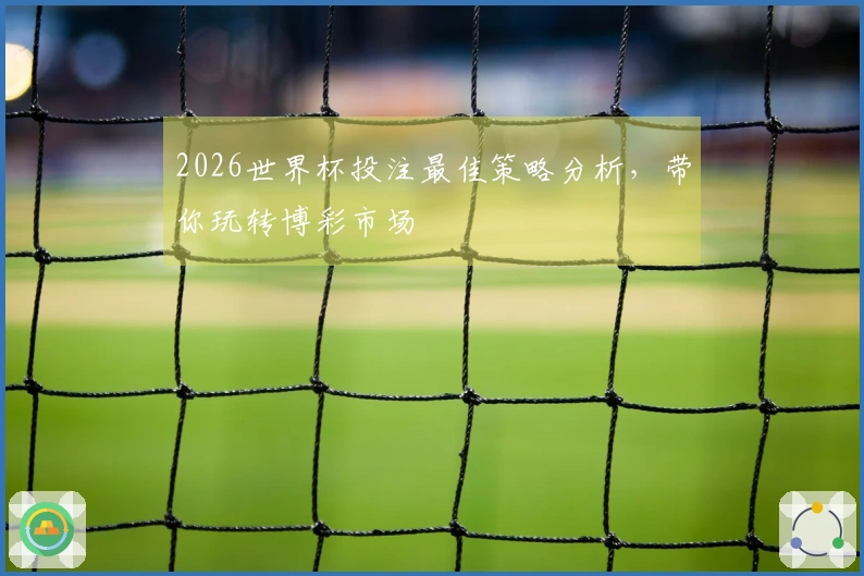 2026世界杯投注最佳策略分析，带你玩转博彩市场