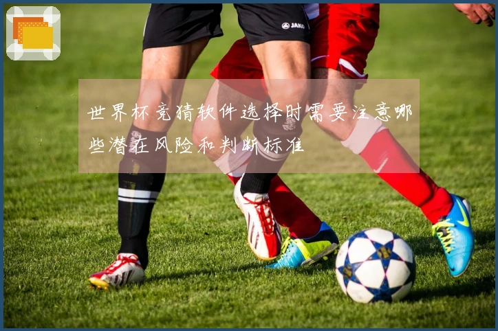 世界杯竞猜软件选择时需要注意哪些潜在风险和判断标准